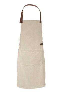 canvas apron beige