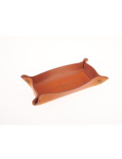 leather tray small
