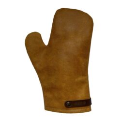 leather oven glove sand